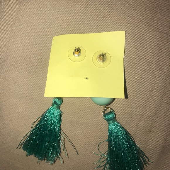 🦋(5/$8) Tasseled Earrings - Picture 2 of 3